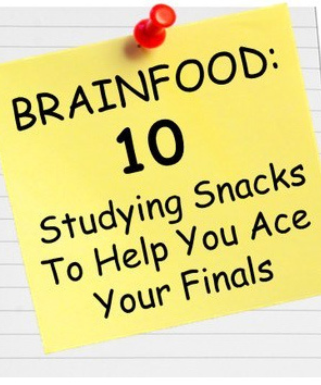 10 Studying Snacks to Help You Ace Your Finals