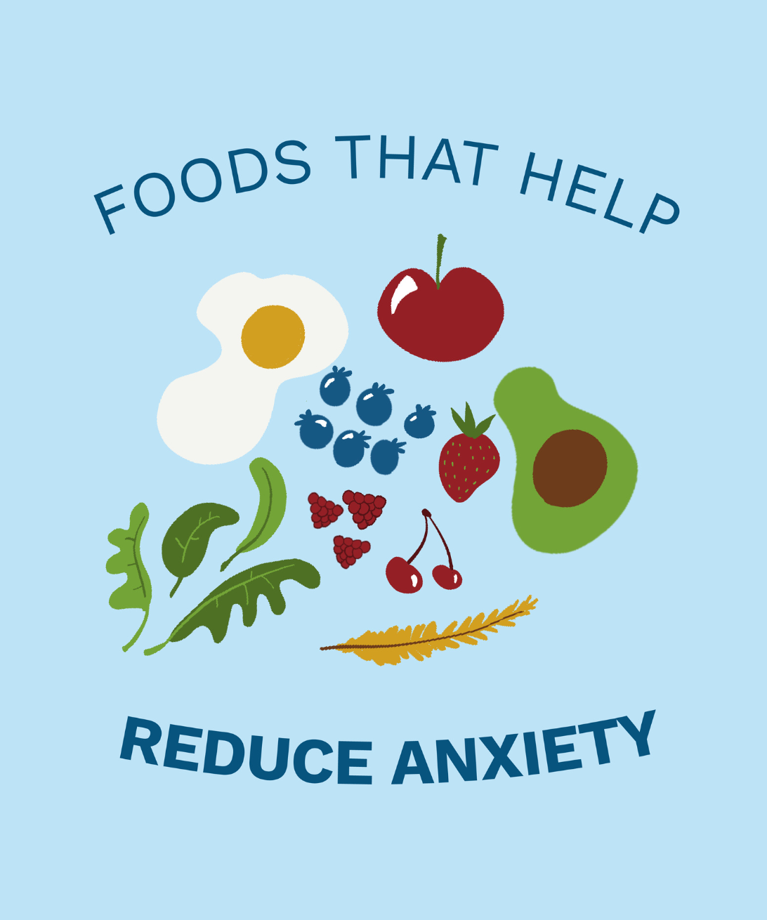 Foods to help Anxiety 