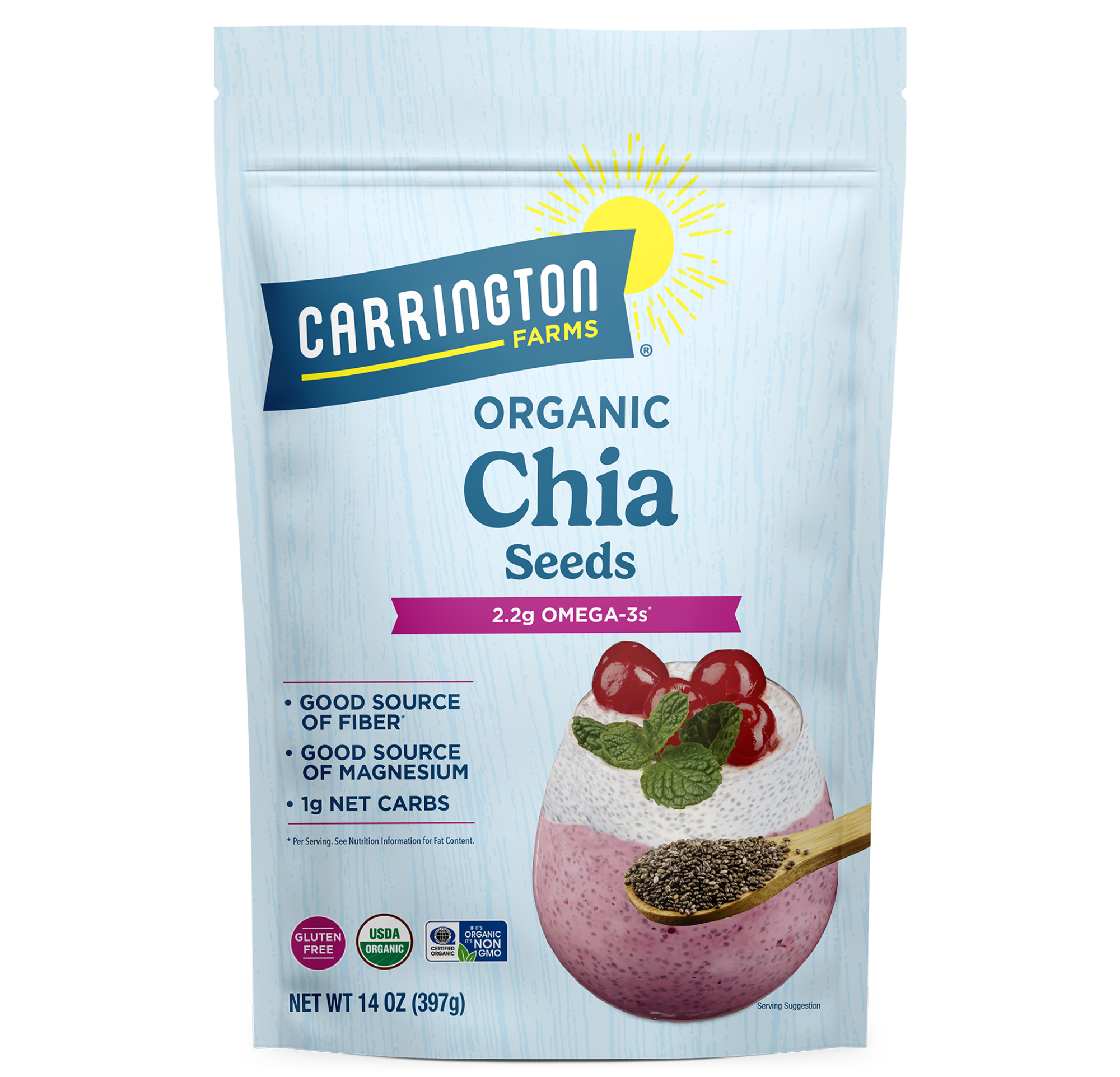 シリアルコード10点 chia BOB's Red Mill Organic Chia Seeds - 12 Ounce - Super 1 Foods