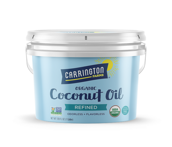 Organic Coconut Oil, Refined, 1 Gallon - 2
