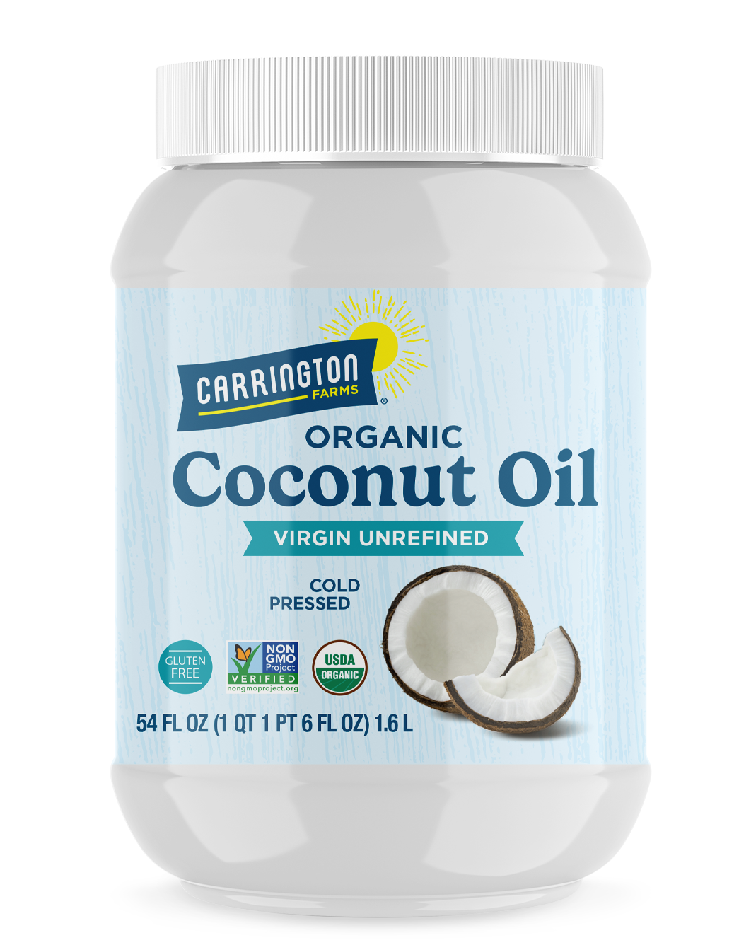 Organic Coconut Oil Bulk Size | Carrington Farms