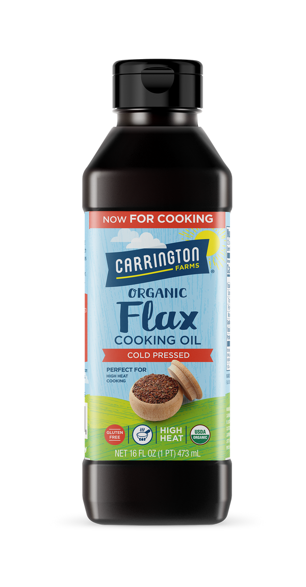 Organic Flax Cooking Oil - 1