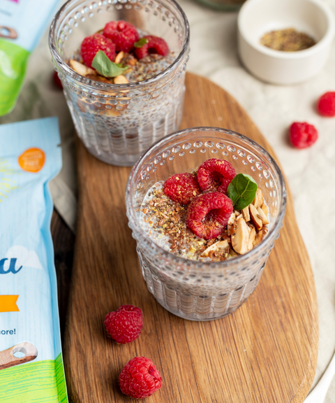 Low Carb Flax Chia Pudding