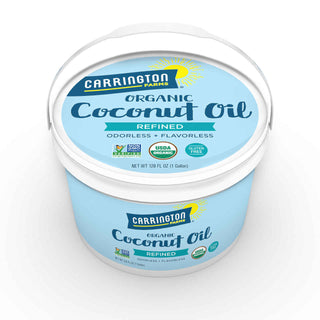 Organic Coconut Oil, Refined, 1 Gallon