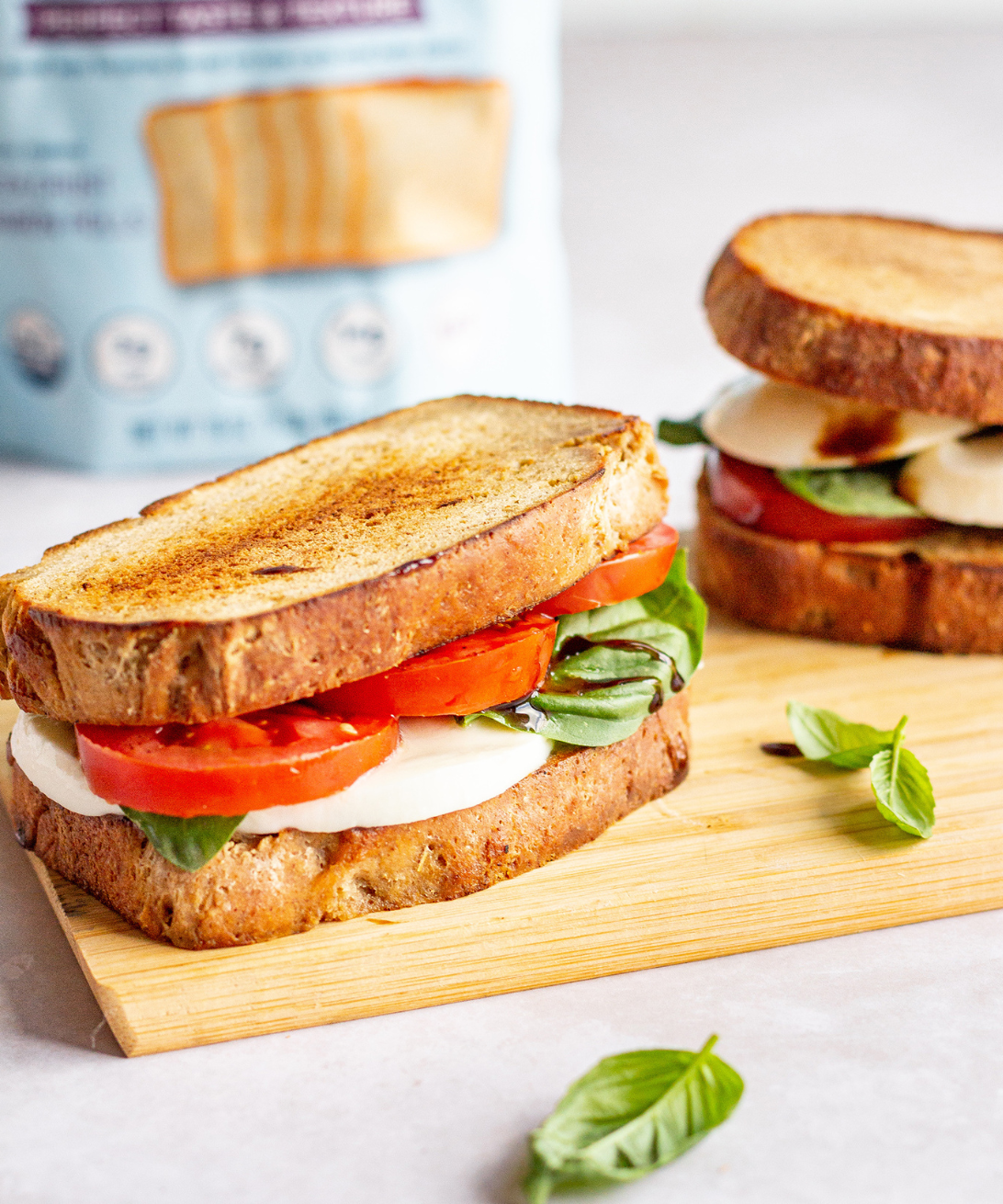 Keto Caprese Sandwich