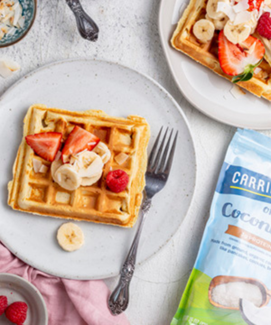 Coconut Flour Waffles | Carrington Farms