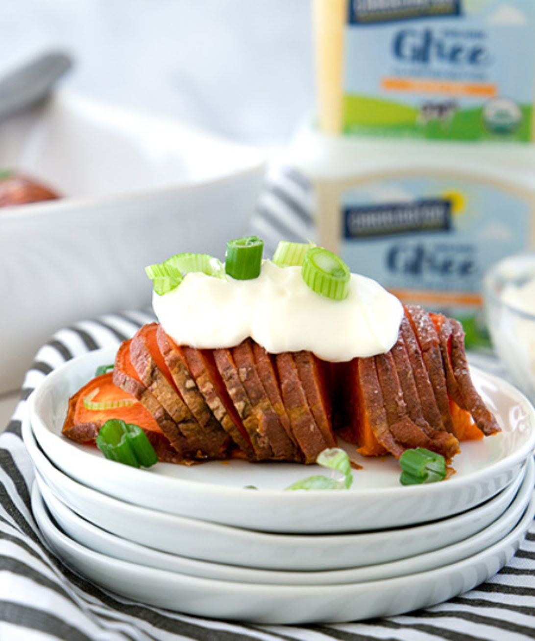 Hasselback Sweet Potatoes