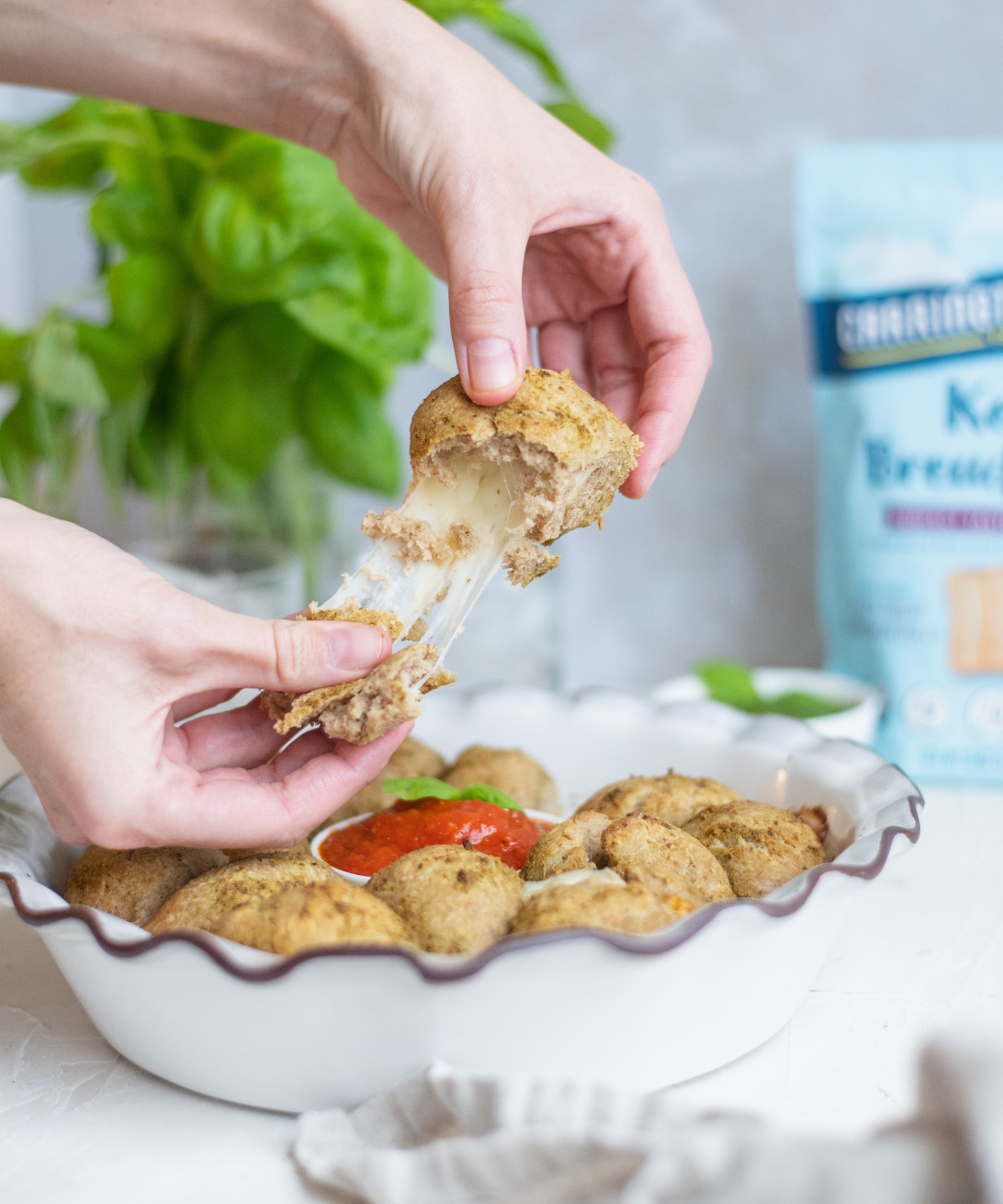 Pesto Cheese Balls