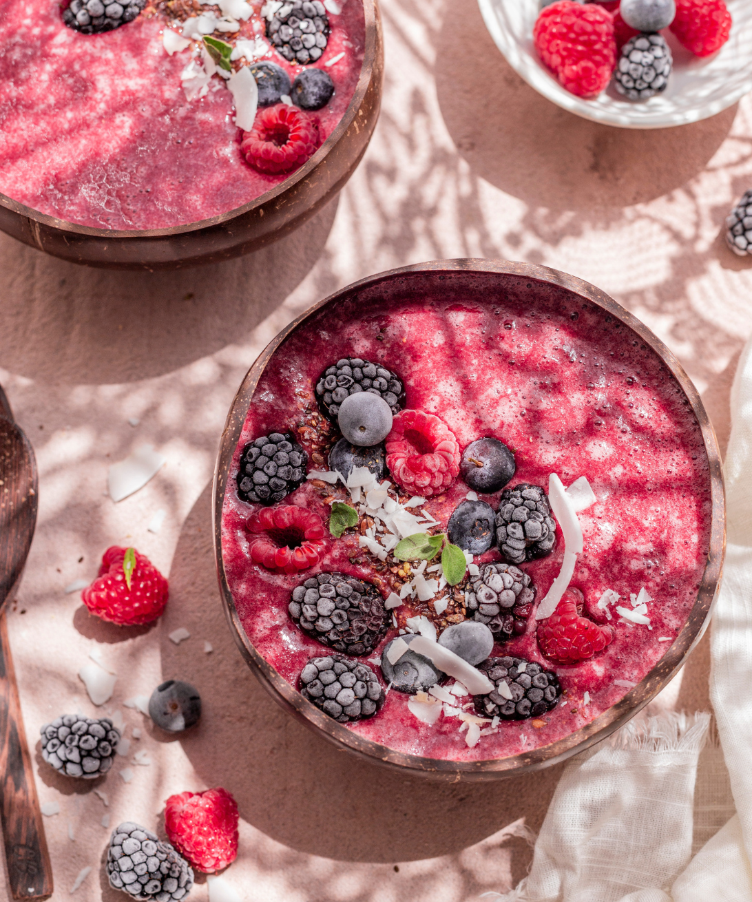 Pink Coconut Chia Bowl