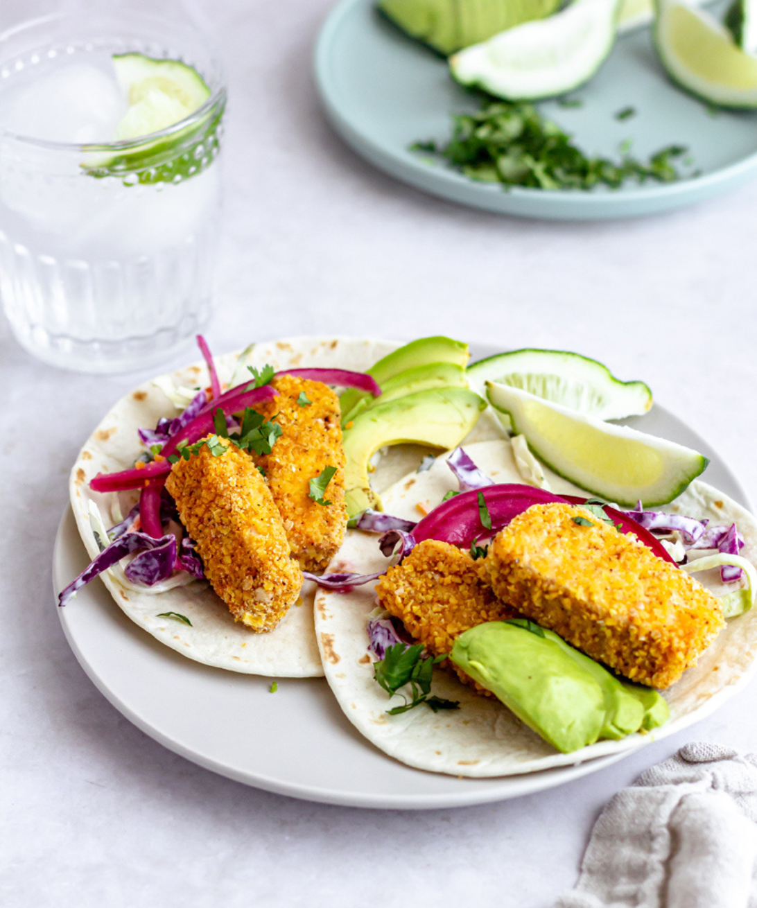 Crunchy Salmon Keto Tacos