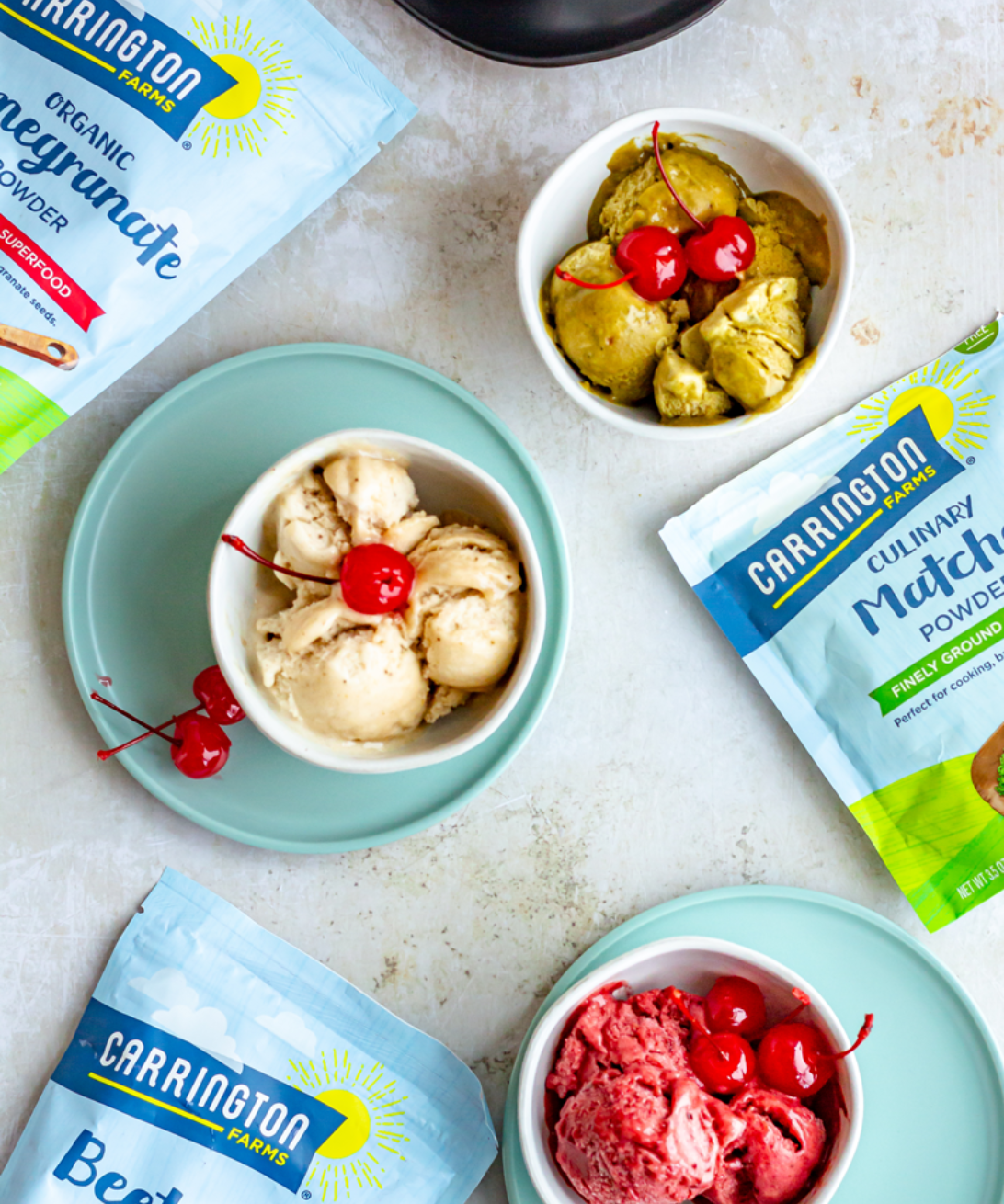 Banana Nice Ice Cream Three Ways