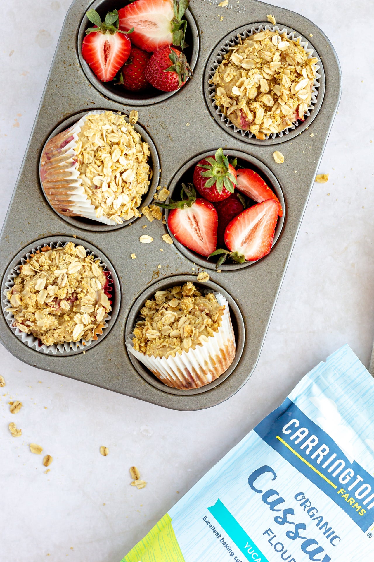 Gluten-Free Strawberry Muffins