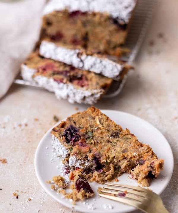 Fruit, Veggie and Nut Breakfast Bread