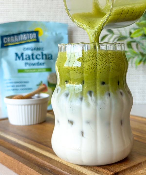 Iced Oat Milk Matcha Latte