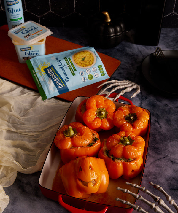 Stuffed Jack'o Peppers