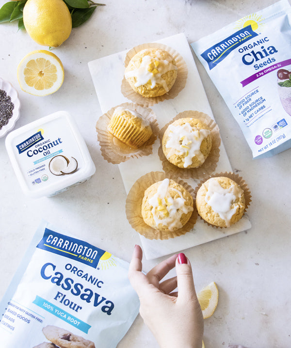 Chia and Lemon Breakfast Muffins