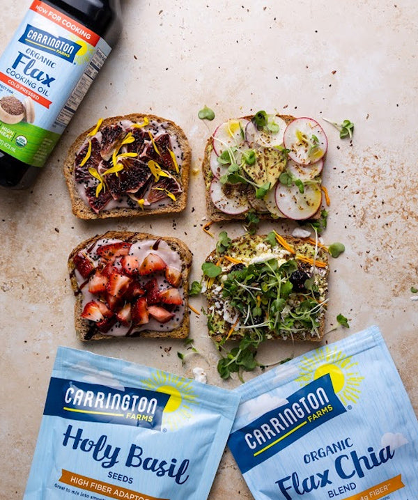 super seeds spring toasts