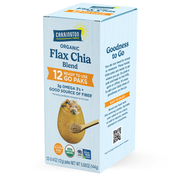 PAKS - Organic Flax Chia | Carrington Farms