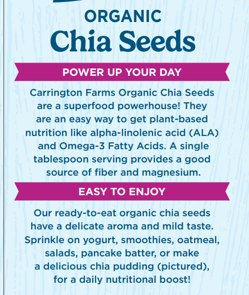 Organic Chia Seeds - 4