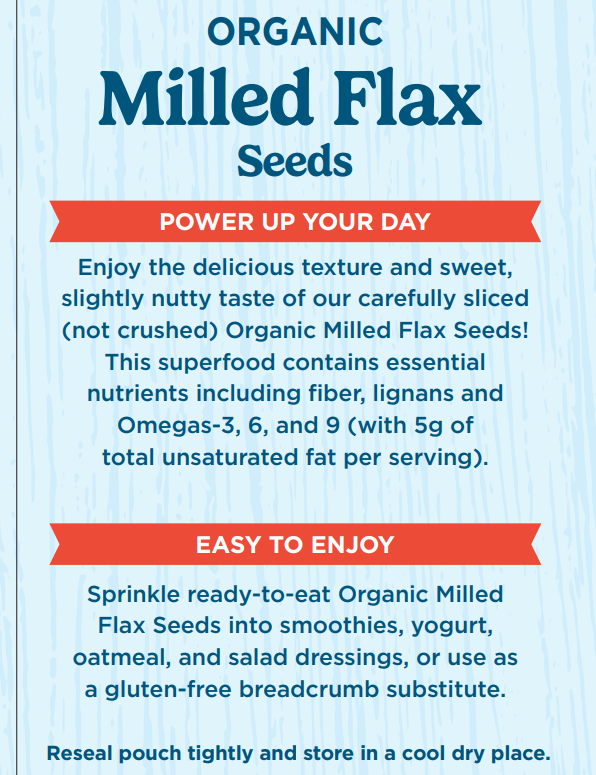 Organic Milled Flax Seeds - 5