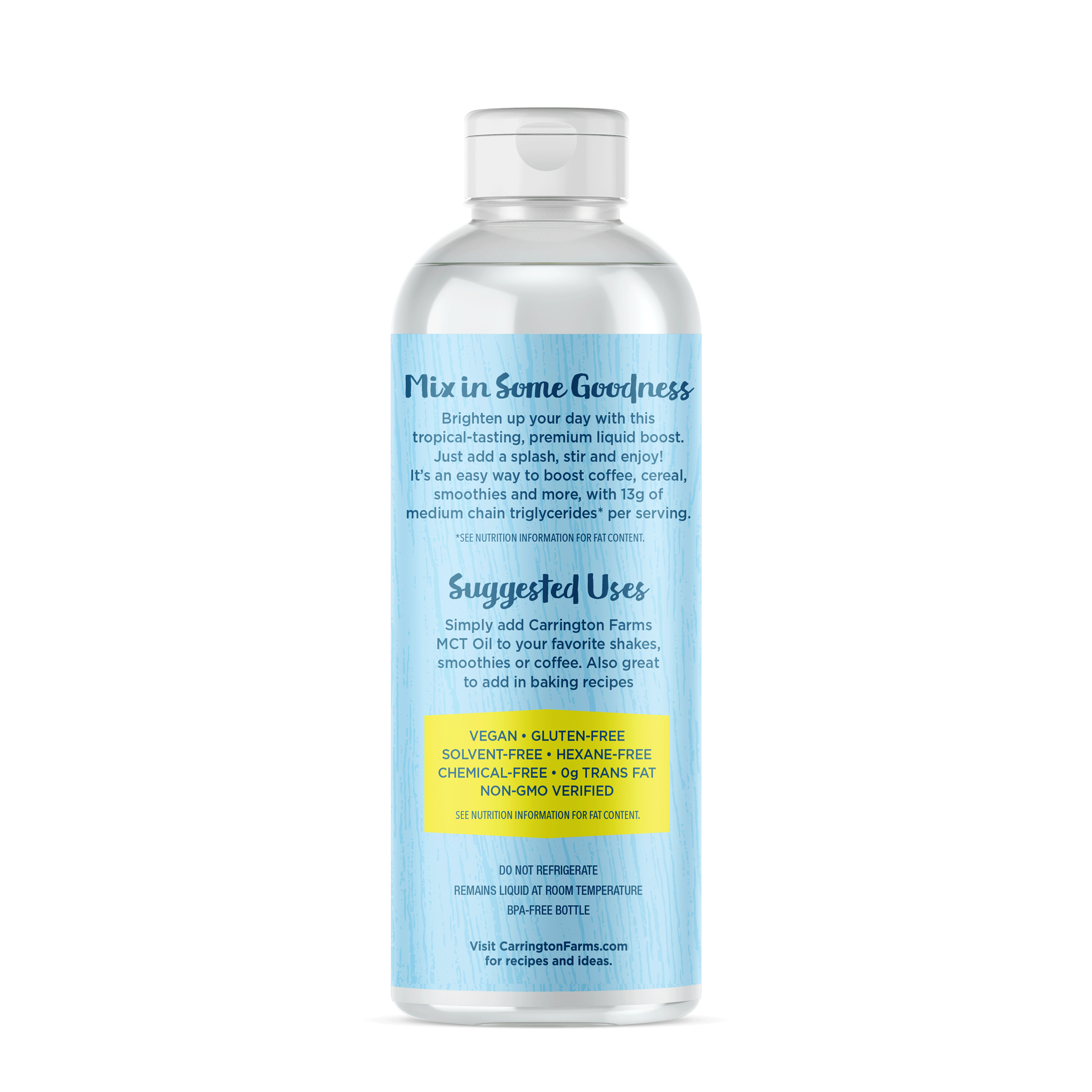 Organic MCT Oil Carrington Farms
