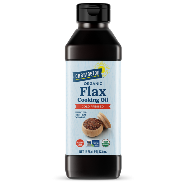 Organic Flax Cooking Oil - 1