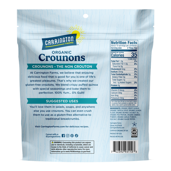 Organic Crounons - 6