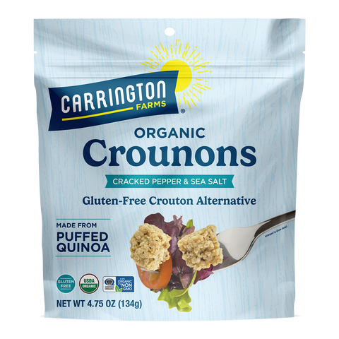 Organic Crounons - Cracked Pepper & Sea Salt