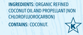 Coconut Oil Cooking Spray - 2