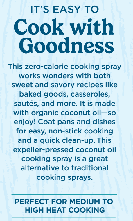 Coconut Oil Cooking Spray - 4