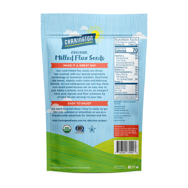 Organic Milled Flax Seeds - 2