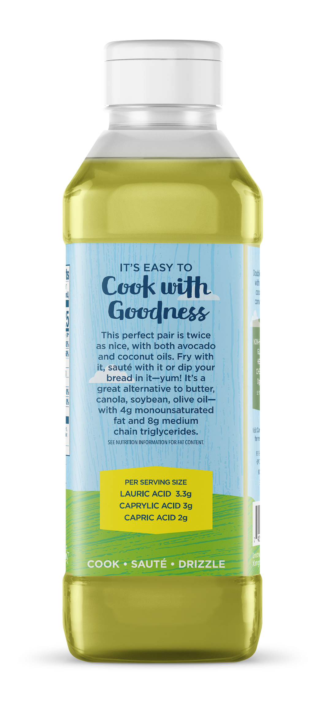 Coconut & Avocado Cooking Oil Blend Carrington Farms