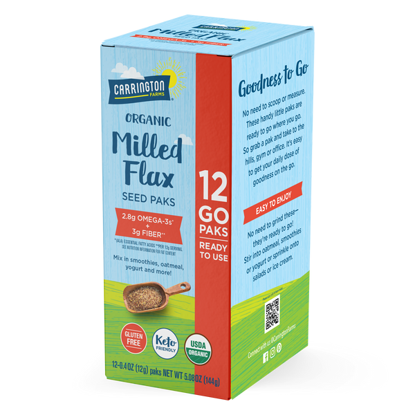 Organic Milled Flax Paks - 1