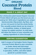 Organic Coconut Protein Blend - 2