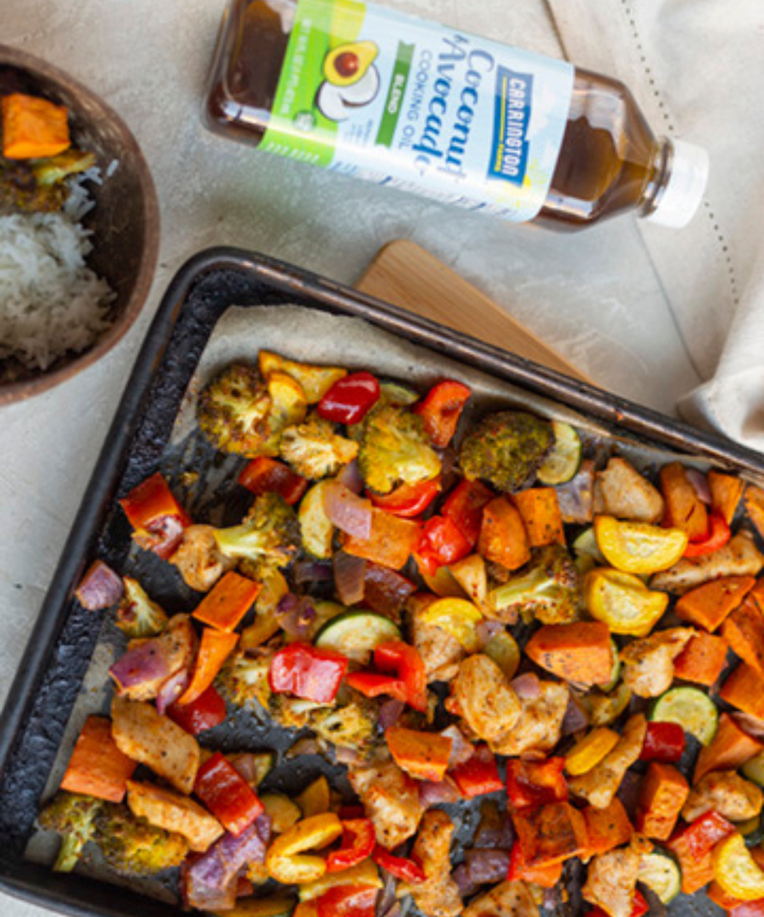 Coconut & Avocado Cooking Oil Blend Carrington Farms
