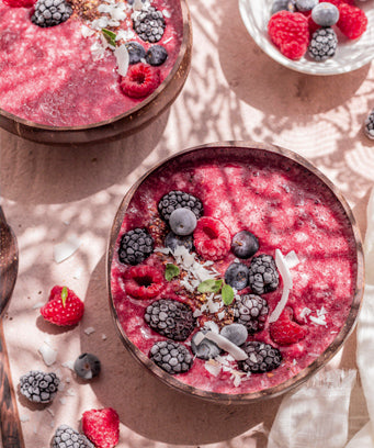 Pink Coconut Chia Bowl