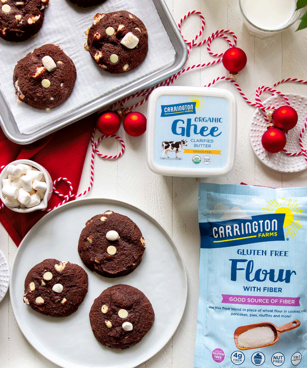Keto Peppermint Chocolate Cookies